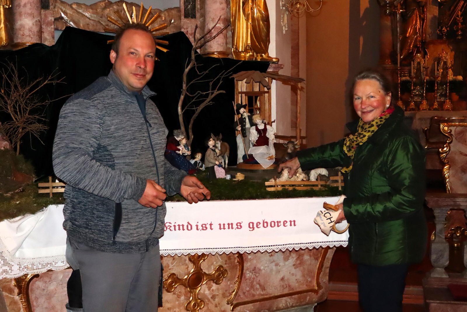 Hirten auf dem Felde und Herbergsuche