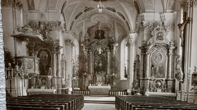 Aus dem Archiv: Heiliges Grab in unserer Pfarrkirche