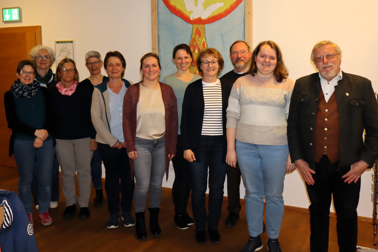 Neugewählter Pfarrgemeinderat für die kommenden Jahre gerüstet