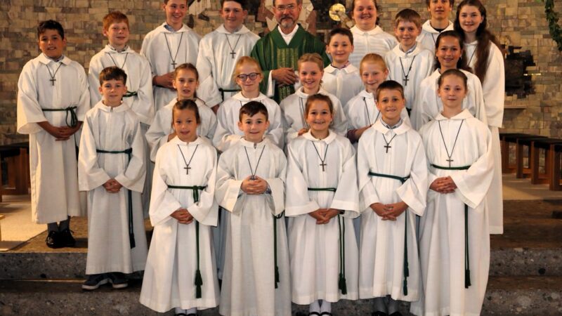 Neue Ministranten folgten dem Ruf Jesu