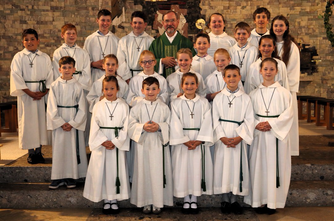 Neue Ministranten folgten dem Ruf Jesu