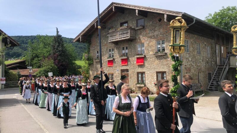 Fronleichnamsprozession in St. Martin