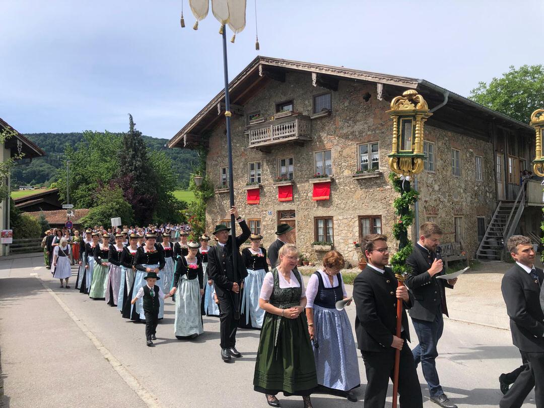Fronleichnamsprozession in St. Martin