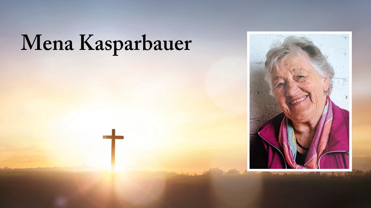 Als Mesnerin und Oma war Mena Kasparbauer unentbehrlich